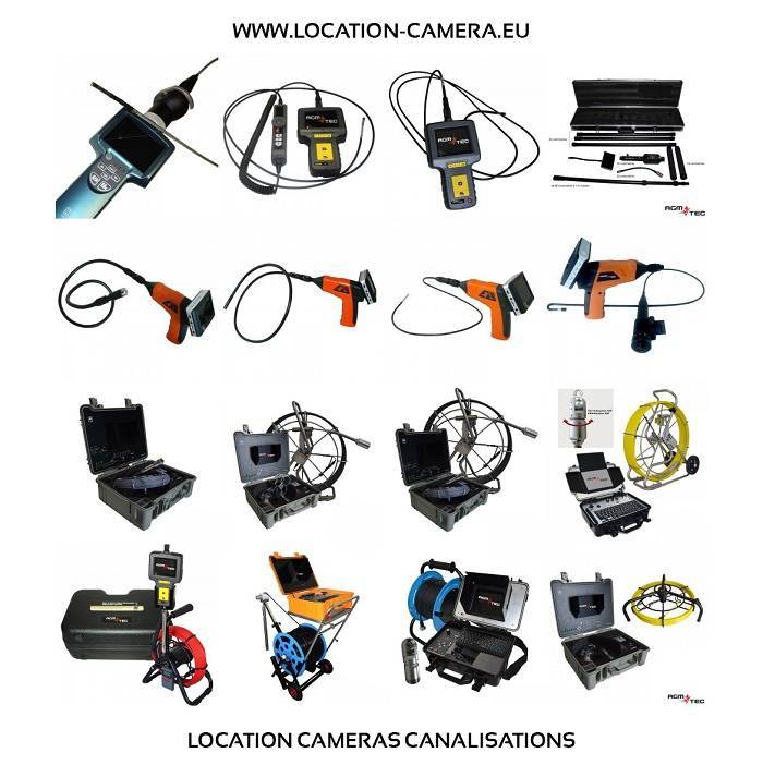 Location cameras canalisations 