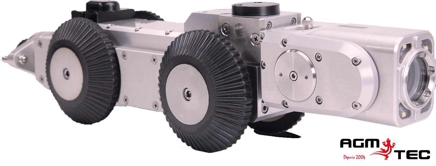 Caméra motorisée pour inspections de canalisations-AGM TEC
